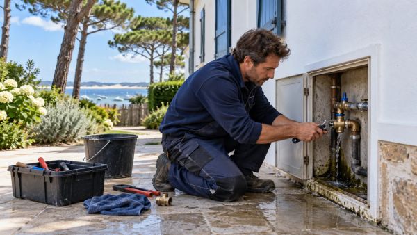 Guide pratique pour traiter les fuites d'eau à Arcachon