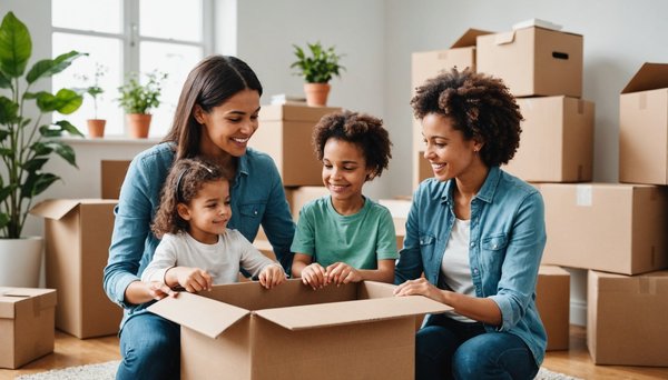 Préparer un déménagement écologique avec ses enfants