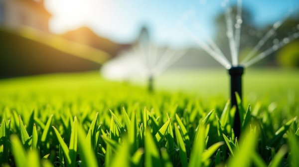 Un système d'arrosage automatique performant pour votre pelouse